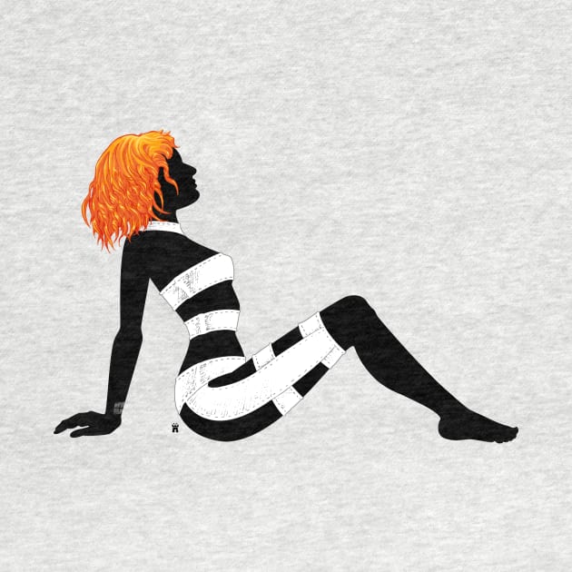 Leeloo Mudflap by castlepop